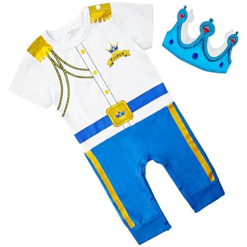 Charming Prince & Halloween Vampire Bats Cosplay Costumes for Baby Boys & Girls
