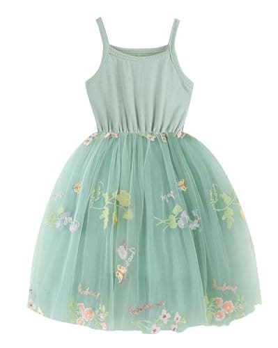RJXDLT Infant Tutu Sundress for Baby Girls Tulle Toddler