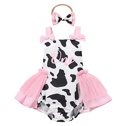 IMEKIS Baby Girl Boho Romper & Headband Summer Outfit