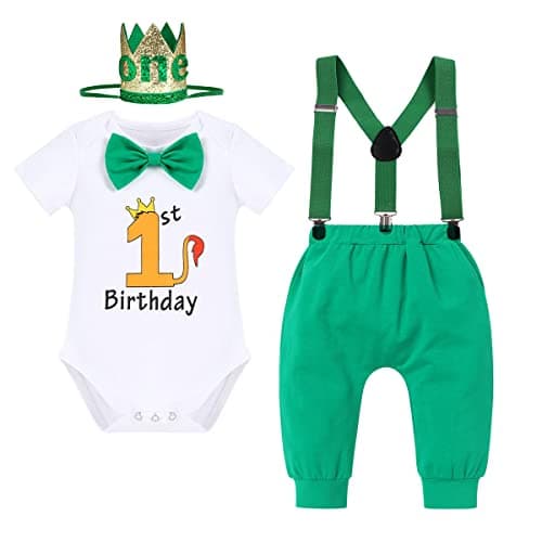 Baby Boys Dinosaur Birthday Outfit