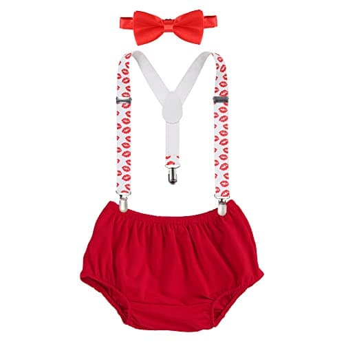 Baby Boys Valentine's Day Cake Smash Outfit
