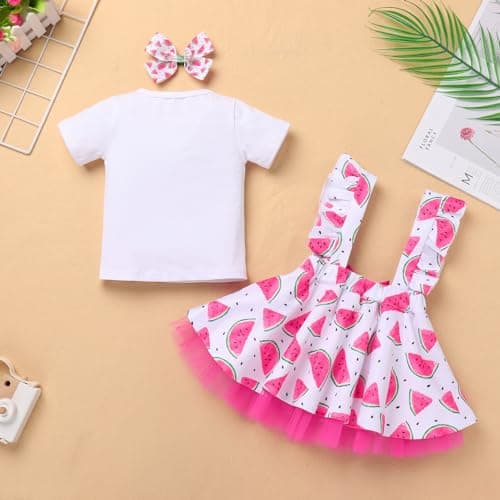 Toddler Baby Girls Mouse Birthday Outfit