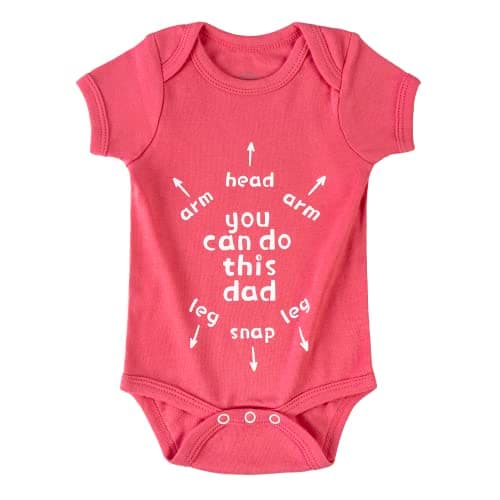 Cnins Funny Baby & Daddy Matching Outfit for 1st Birthday, Unisex 0-24M
