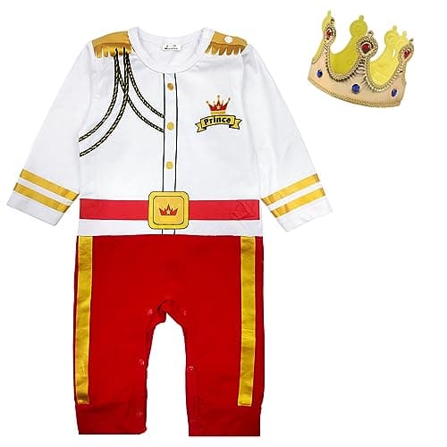 Charming Prince & Halloween Vampire Bats Cosplay Costumes for Baby Boys & Girls