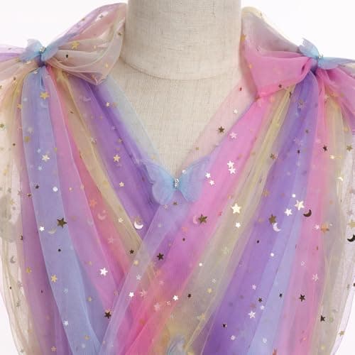Butterfly Sparkle Sequins Tulle Dress for Toddler Girls 2-10T