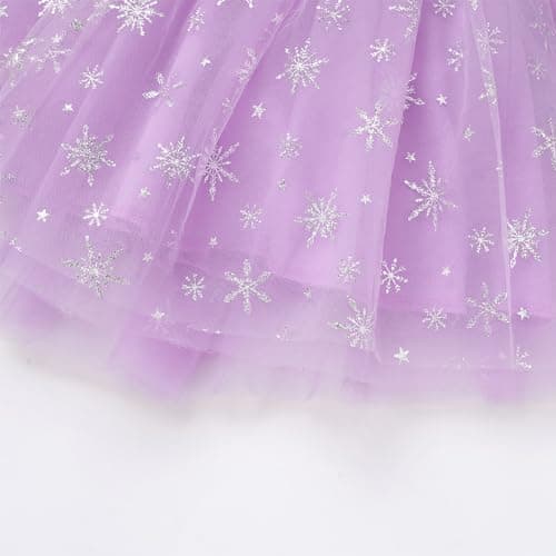 Baby Girls Snowflake 1st Birthday Princess Dress + Headband