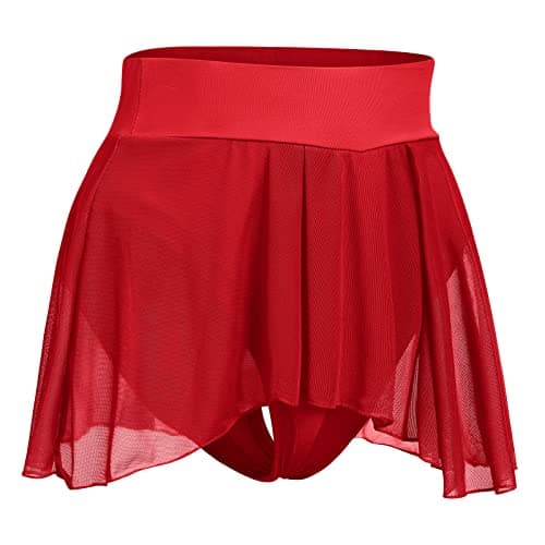 Flowy Mesh Tulle Pole Dance Shorts for Women