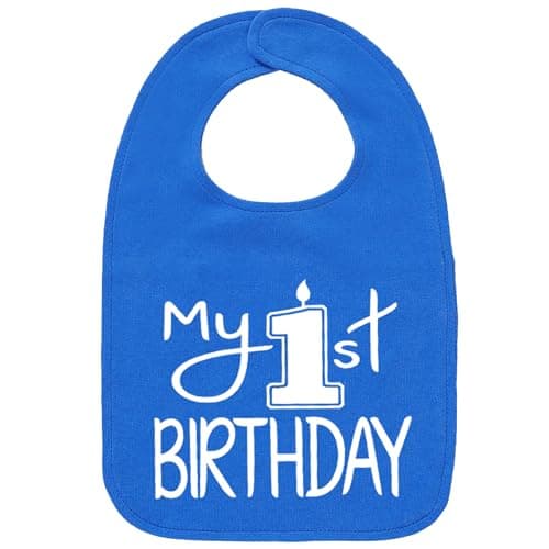 Aiden's Corner Handmade Cute Baby Boy Girl First Birthday Smash Cake Bibs