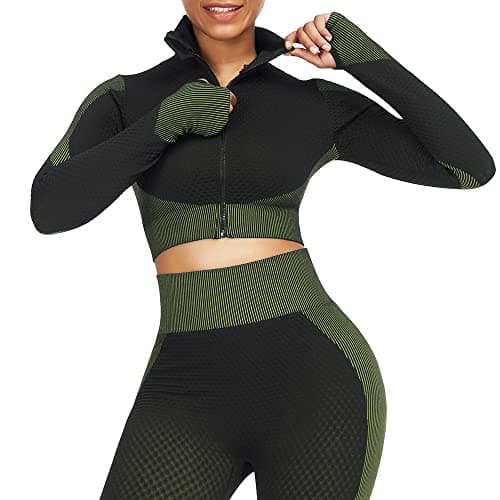 Women's Seamless 2 Piece Yoga Workout Sets by FeelinGirl