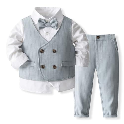 Toddler Christmas Christening Outfit Gentleman Suit