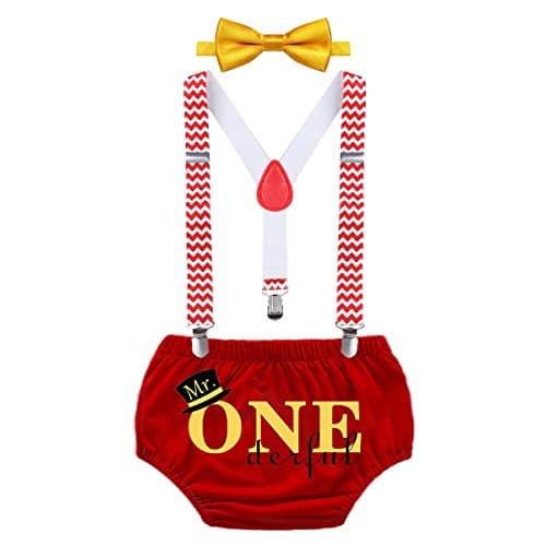 Mr. Onederful Cake Smash Outfit Boy First Birthday Set
