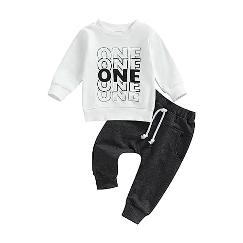Saliuentm Baby Boy Birthday Outfit Short Sleeve Shirt & Short Pants