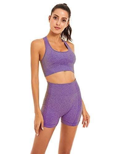 Toplook Women's Seamless Yoga Workout Outfit