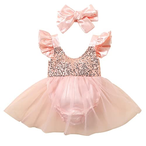 Baby Girl First Birthday Outfit Set