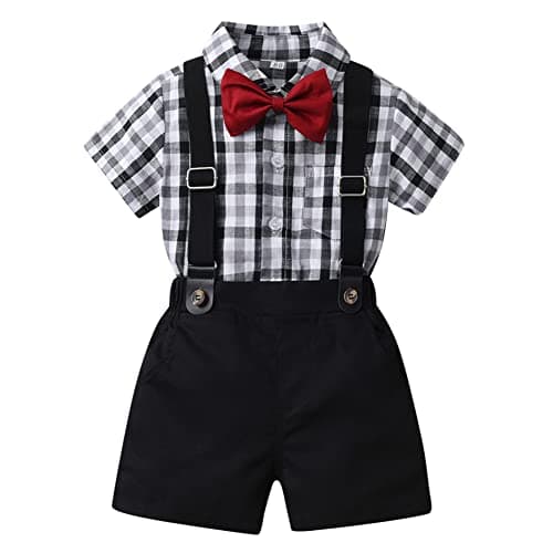 IMEKIS Toddler Baby Boys Gentleman Suits