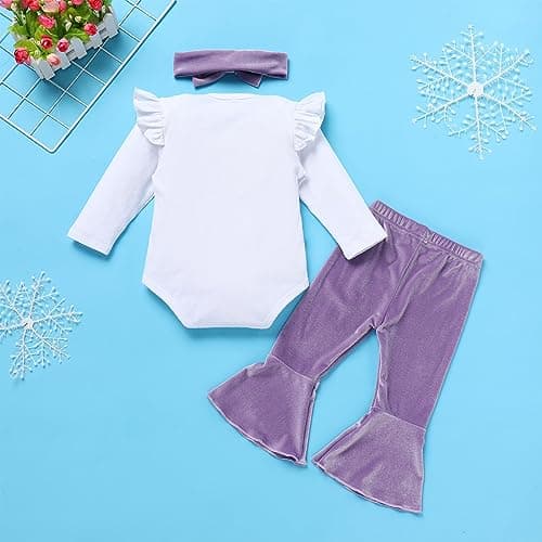 Baby Girls 1st Birthday Pumpkin Winter Outfit