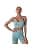 IMEKIS Women Workout Sets Yoga Outfit Seamless Crop Top Bra with High Waist Biker Shorts Tracksuit Exercise Gym Tracksuits