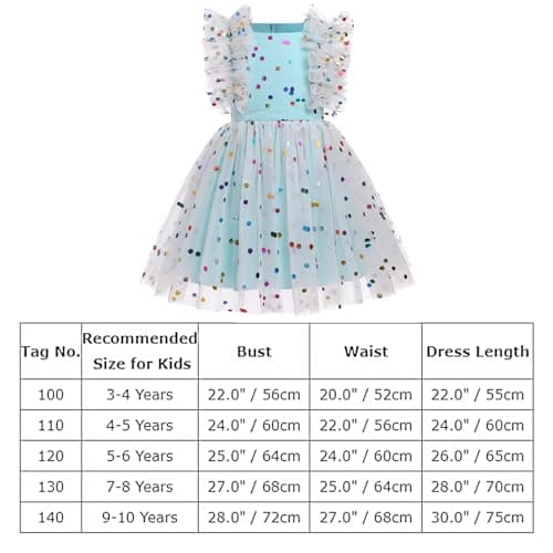 Girls Confetti Birthday Princess Dress