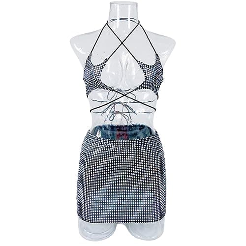 Women Rave Outfit Set