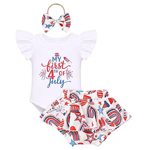 FYMNSI Baby Girls Sunflower Peach 1st Birthday Romper + Shorts + Headband for Cake Smash Photo Props