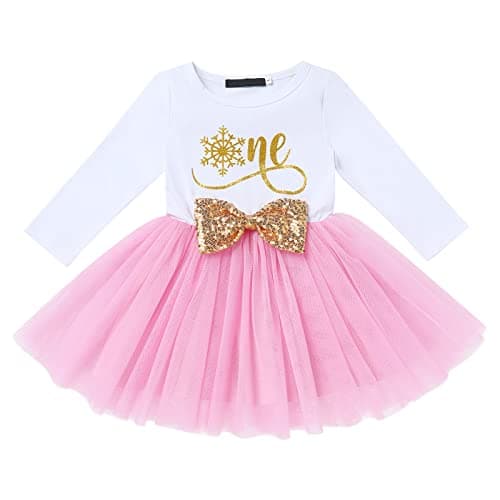 IMEKIS Baby Girl 1st 2nd 3rd Birthday Tutu Dress with Polka Dots