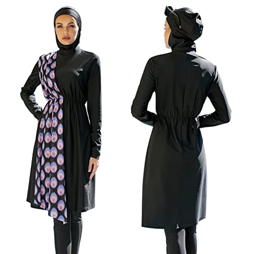 IMEKIS Women's Modest Muslim Burkini Swimwear