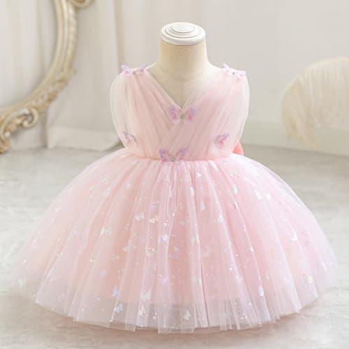 Butterfly Birthday Dress for Toddler Girls