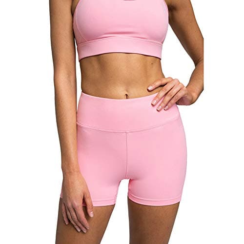 IDOPIP Women's Seamless High-Waist Legging Shorts & Sports Bra Tracksuit Set