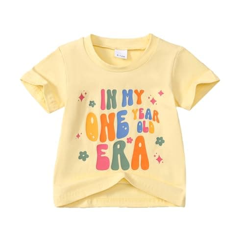 TinyPainter Baby Girl First Birthday Outfit 1st Birthday Top My One-Year-Old Era