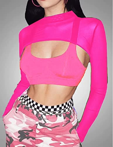 Avidlove Mesh Crop Tops for Women