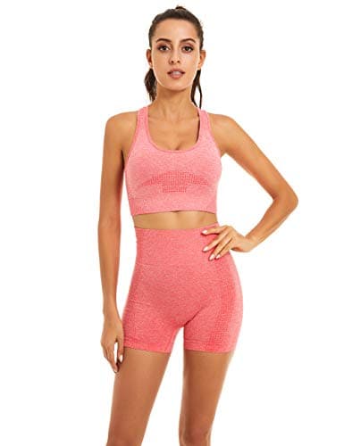 Toplook Women's Seamless Yoga Workout Outfit
