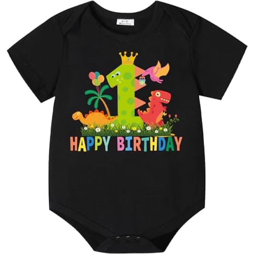Wosixima Baby Boy 1st Birthday Bowtie Outfit TopHappy Birthday Clothes