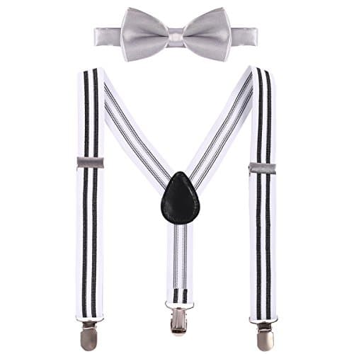 Baby Boys Suspenders and Bow Tie Set