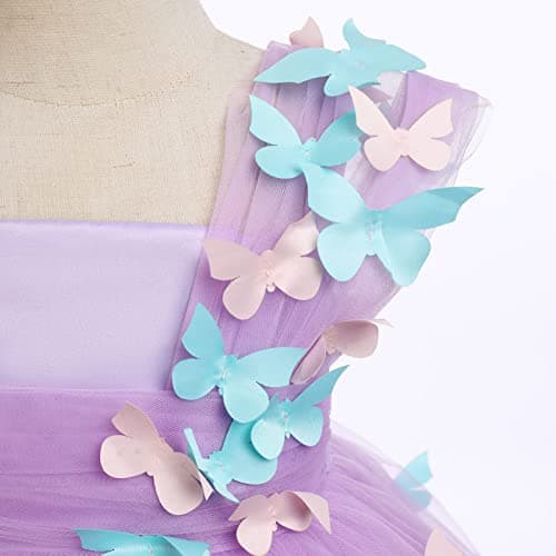 Butterfly Birthday Dress for Toddler Girls