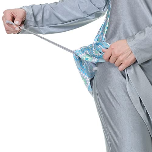 IMEKIS Modest Women's Plus Size Muslim Burkini Swimwear Set