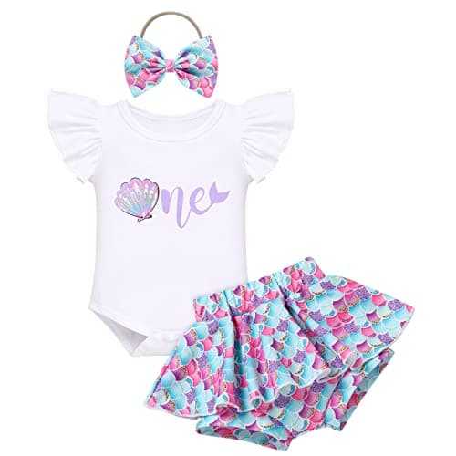 Summer Baby Girls Sunflower Mouse Outfit Set