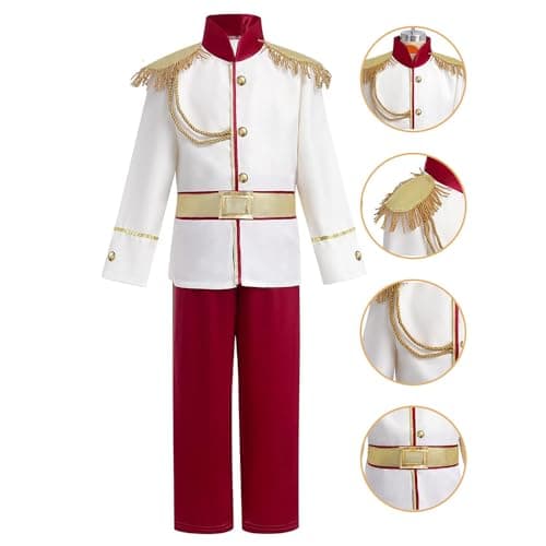 Prince Charming Costume: Royal Outfits for 4-12 Year-olds