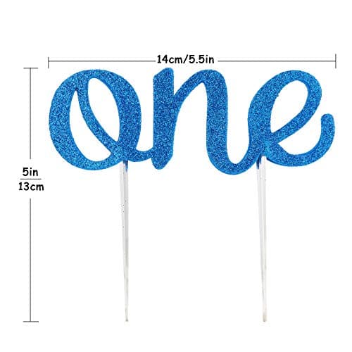 1st Birthday Cake Smash Outfit and Decorations Set in Royal Blue