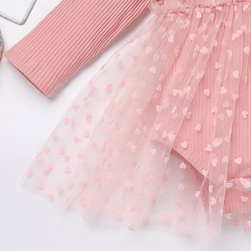 Baby Girl 1st Birthday Romper Dress with Headband