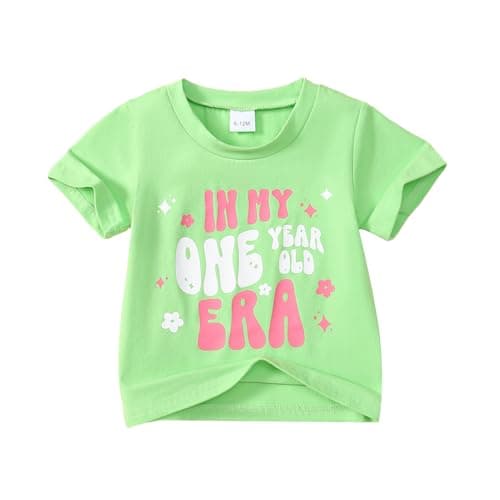 TinyPainter Baby Girl First Birthday Outfit 1st Birthday Top My One-Year-Old Era