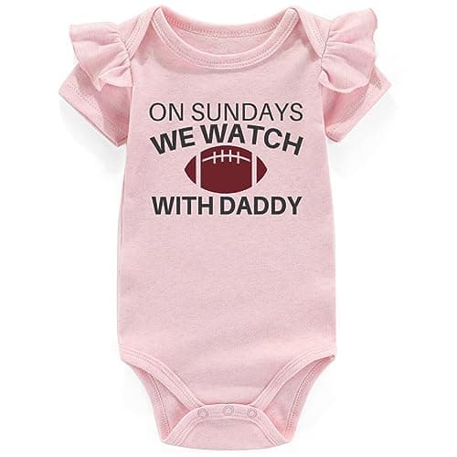 Azzwnee Fish Grandpa Baby Bodysuits 0-3 Months