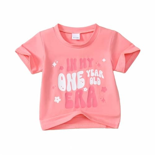 TinyPainter Baby Girl First Birthday Outfit 1st Birthday Top My One-Year-Old Era