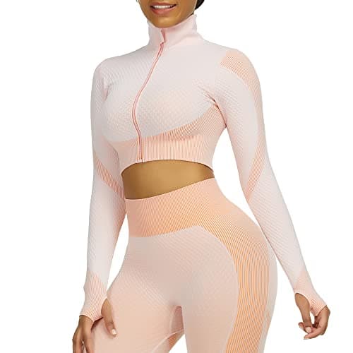 Women's Seamless 2 Piece Yoga Workout Sets by FeelinGirl