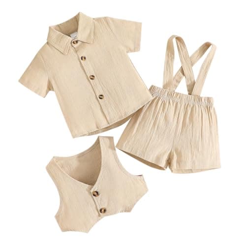 Toddler Boy Baptism Christening Outfit Wedding Suit