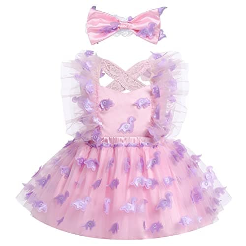 Toddler Baby Girls Strawberry Cherry Birthday Dress