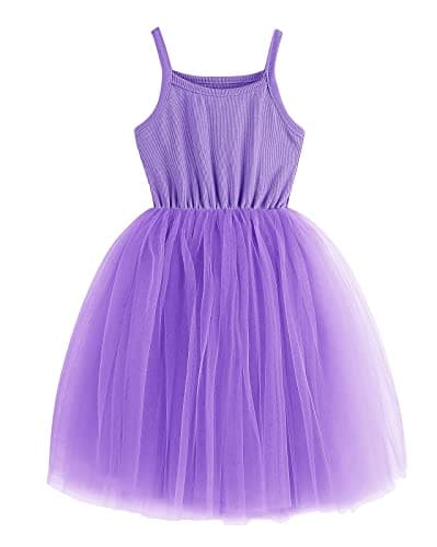 RJXDLT Infant Tutu Sundress for Baby Girls Tulle Toddler