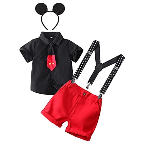 Baby Boys Birthday Outfit Cake Smash Halloween Costume