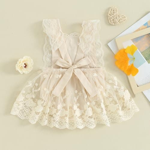 Newborn Baby Girl Butterfly Romper Jumpsuit