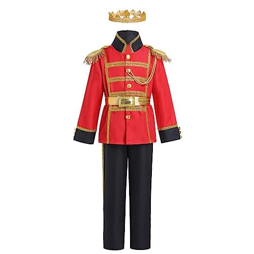 Boy Prince Charming Costume for Halloween King Cosplay Medieval Royal Outfit