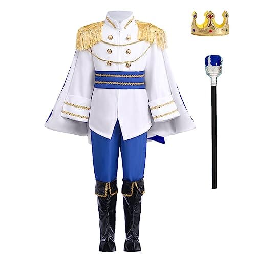 OBEEII Prince Costume for Boys Halloween & Carnivals
